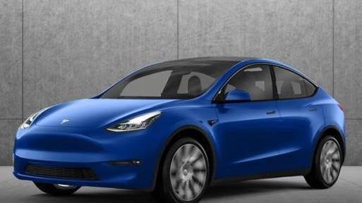 TESLA MODEL Y 2021 5YJYGDEF1MF269392 image